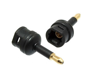 Toslink (Female) - MiniToslink, Оптический разъем