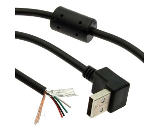 USB-A M-R 1.7m F, Компьютерный шнур