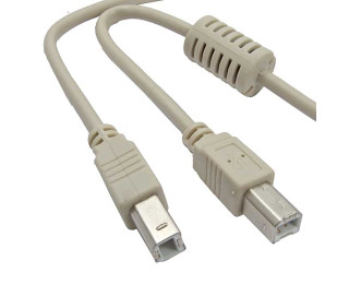 USB-B M USB-B M 3m F, Компьютерный шнур