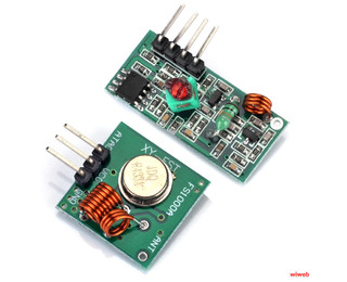 Радиопередатчик + радиоприемник RF, 315  МГц для Arduino