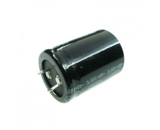 Конденсатор электролитический 470 мкФ, 400 В, 35x46 мм (Elzet)