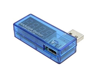 USB ЗУ с индикацией напряжения и тока зарядки