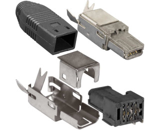 USBA/Mini-SP 4 контакта, Разъем USB