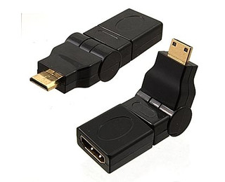 HDMI F to MiniHDMI M (rotation), Разъем