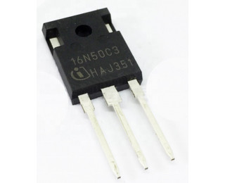 SPW16N50C3FKSA1 (16N50C3), Транзистор, N-канал 560В 16А [TO-247]