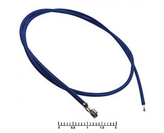 HB 2,00 mm AWG26 0,3m blue, Разъем