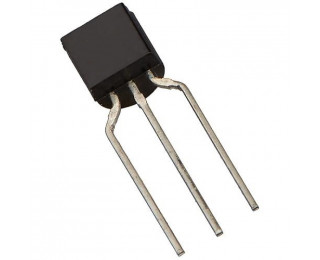 2SA102 (KRA102-M), Транзистор PNP c встроенными резисторами цепей смещения, 50В, 0.1А, TO-92M