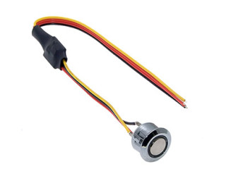 BTS-C 24v BLUE ф16 Self-locking, Кнопка сенсорная