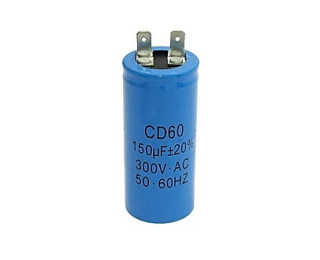 CD60 150мкФ 300В, конденсатор пусковой