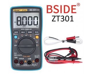 BSIDE ZT301, Мультиметр цифровой True RMS