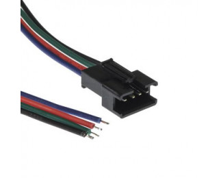 SM connector 4P*150mm 22AWG Male, Межплатный кабель