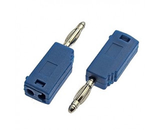 Z027 2mm Stackable Plug BLUE, Клемма