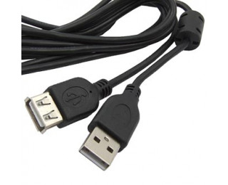 USB-A F USB-A M 1.8m, USB-удлинитель 1.8 метра