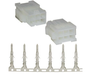 MF-2x3M + terminals, Разъем