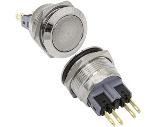 GQ22-11 on-(off)+off-(on), Кнопка антивандальная