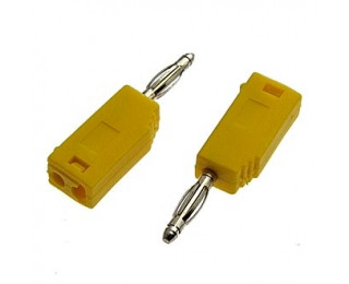 Z027 2mm Stackable Plug YELLOW, Клемма