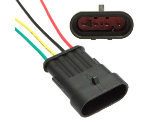 DJ7041-1.5-11 (18AWG 150cm), Разъем