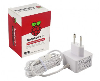 Блок питания Raspberry Pi 4B Оригинальный, Type C, 5В, 3A (адаптер)