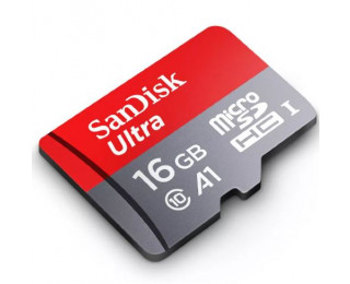 MicroSD флешка 16 ГБ SanDisk High Speed