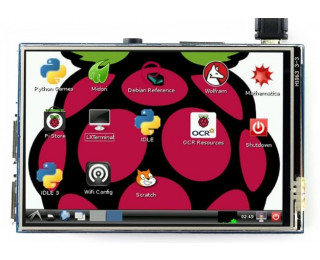 Сенсорный дисплей Waveshare 3.5'' для Raspberry Pi