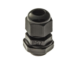 PG 7 (IP 54) Черный, Кабельный ввод