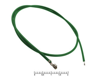 HB 2,00 mm AWG26 0,3m green, Разъем