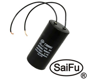 CBB60 35uF 450V WIRE (SAIFU), Конденсатор