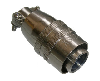 XS12-5 (Zn) cable plug, Разъем