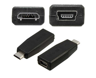 USB-F Mini to USB-M Micro, Разъем USB