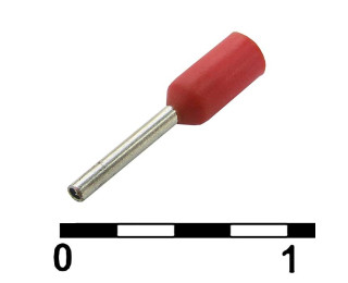 DN00206 red (0.75x6mm), Наконечник