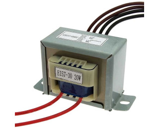 EI57*30 220v to 2x12v 20W, Трансформатор