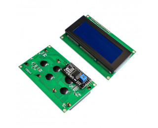 LCD2004, Индикатор символьный 20х4 на основе HD44780 + I2C адаптер