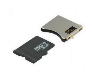 microSD SMD 8pin, Держатель карт