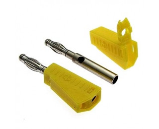 Z040 4mm Stackable Plug YELLOW, Клемма