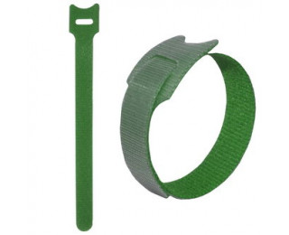 липучка 210х16 мм, зеленый (50шт), Хомут