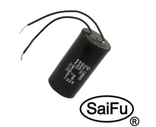 CBB60 15uF 450V WIRE (SAIFU), Конденсатор