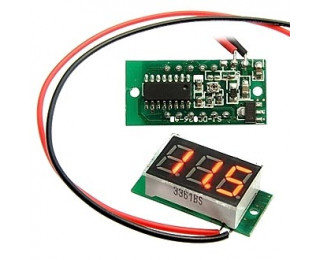 3-Digit module Red LED (4.5-30V), Прибор цифровой
