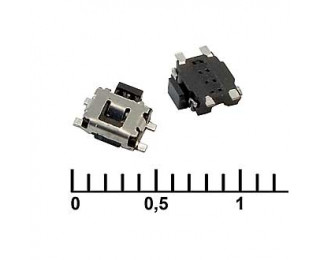 IT-1189UE, Кнопка тактовая угловая, 3x4,6 мм h=1,4 мм