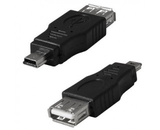 USB2.0 A(f)-mini USB B(m), Разъем USB