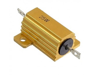 Резистор выводной RX24, 10 Ом, 25 Вт, 15.5x16x27 мм, 5%