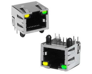 TJ8-8P8 LED, Разъем