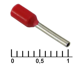 DN00308 red (0.8x8mm), Наконечник