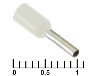 DN00706 white (1.2x6mm), Наконечник