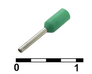 DN00206 green (0.75x6mm), Наконечник