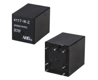 4117-W-Z-20A-12VDC-1.0, Реле