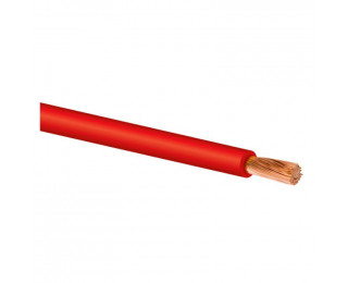 ПУГВ 0.5 красный, Провод электромонтажный 0.5 мм (за метр)