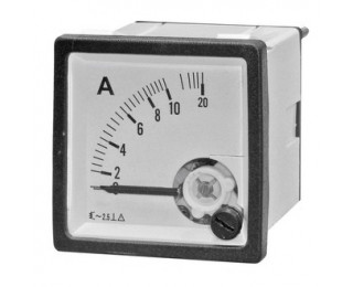 Амперметр переменного тока 10А 50Гц (48х48)