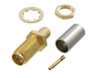 SMA-C58J Gold, Разъем SMA на кабель