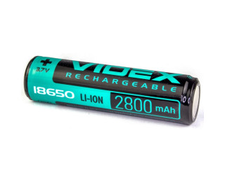 Аккумулятор Videx 18650 Li-ion, 3.7В, 2800mAh
