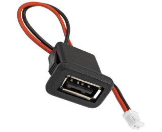 USB-2Pin-PH2.0, Разъем USB на корпус с клеммами